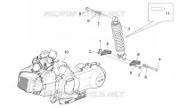 Motore - Sospensione posteriore