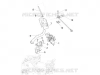 Carburatore completo - Raccordo di ammissione