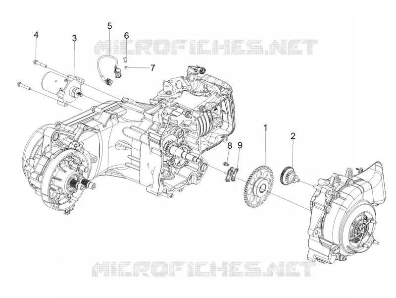 Motorino avviamento