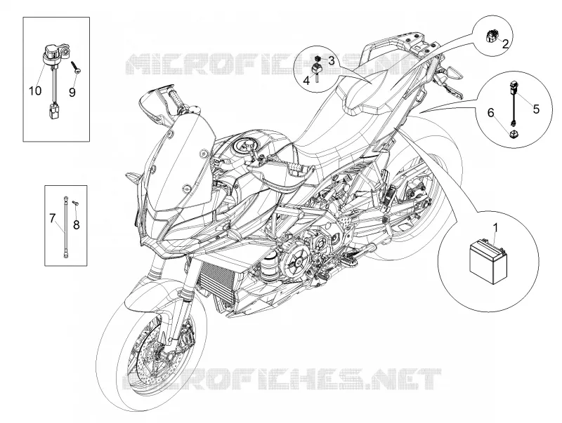 Rear electrical system
