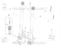Forcella anteriore Ohlins