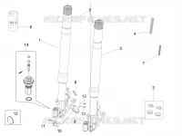 Forcella anteriore Ohlins
