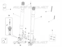 Forcella anteriore Ohlins