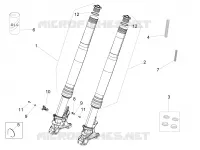 Forcella anteriore Ohlins