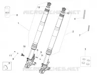 Forcella anteriore Ohlins