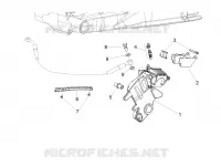 Pinza freno posteriore