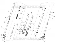 Forcella anteriore Kayaba