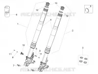 FORCELLA ANTERIORE OHLINS