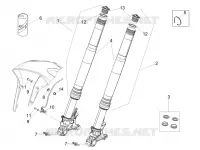 FORCELLA ANTERIORE OHLINS