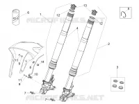 FORCELLA ANTERIORE OHLINS