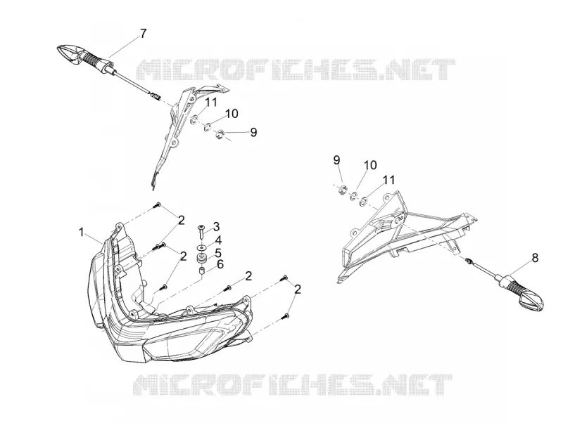 Fanaleria anteriore
