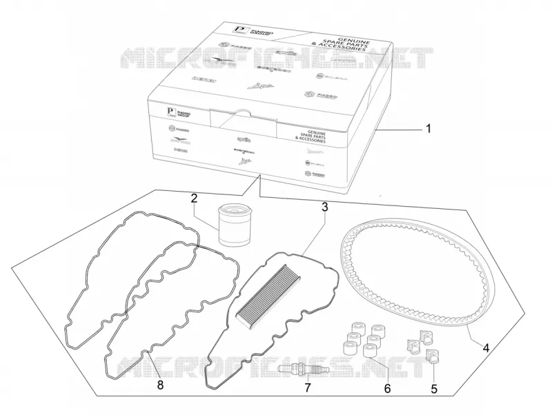 Wear and maintenance kit
