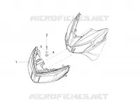 FANALE ANTERIORE - FRECCIA LAMPEGGIATORE