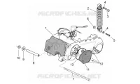 Motore - Sospensione posteriore