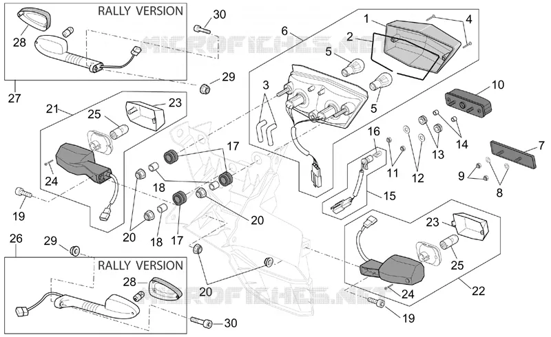Fanaleria posteriore
