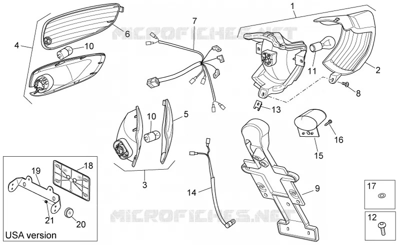 Fanaleria posteriore
