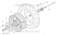 Ruota anteriore