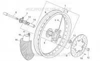 Ruota ant. - SUPERMOTARD