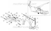 Cavalletto - attacco motore