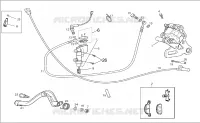 Rear brake caliper