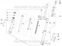 Forcella/tubo sterzo - Gruppo ralle