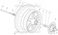 Ruota anteriore